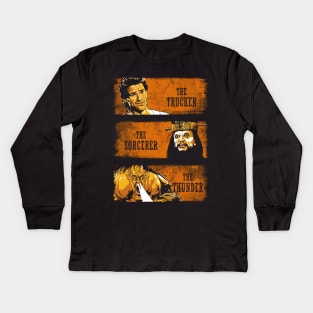 The Trucker  the Sorcerer and the Thunder Kids Long Sleeve T-Shirt